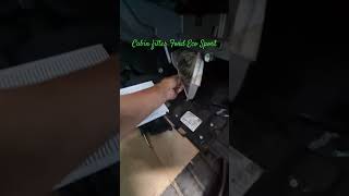 CABIN FILTER  REPLACEMENT  FORD ECO SPORT [upl. by Nyrac]