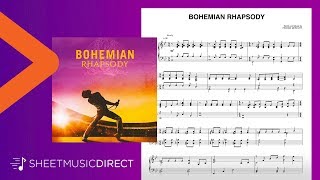 Bohemian Rhapsody Sheet Music  Queen  Piano Solo [upl. by Sargent556]