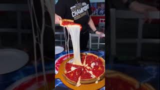 Cheesiest pizza in the world 🍕🍕 ❘ shorts cheesepizza pizzamaking pizzarecipe pizza trending [upl. by Oringas]