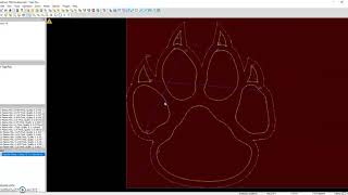 Sheet Cam Tool Path and Importing a Drawing [upl. by Yerffoej]