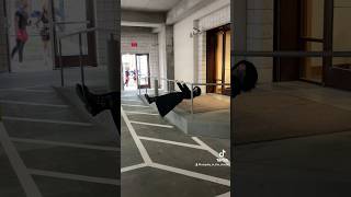 Feitan doing a Frontlever at the Dragoncon parking garage [upl. by Ynattib465]