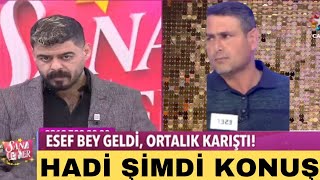 ESEF BEY STÜDYOYA GELDİ MURATLA ARASINDAKİ KAVGA AYDOĞAN ARAYA GİRDİ İŞTE O YÜZLEŞME SANA DEĞERDE [upl. by Ilario418]