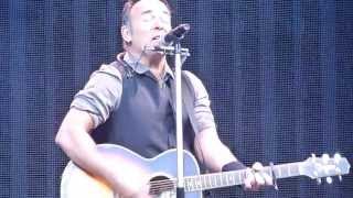 bruce springsteen  wholl stop the rain munich 2013 [upl. by Adilen]