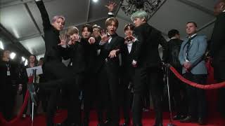 BTS slow motion video at GRAMMY [upl. by Edobalo]