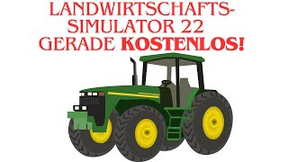 LandwirtschaftsSimulator 22 kostenlos im Epic Games Store So holst du dir das PC Spiel GRATIS [upl. by Alanah]