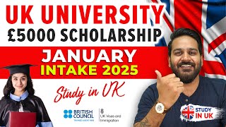 UK University with £5000 Scholarship in January Intake 2025  University of West London [upl. by Thibaut747]