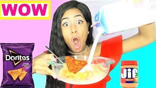 WEIRD Food Combinations People LOVE EATING FUNKY amp GROSS DIY FOODS [upl. by Asseram493]