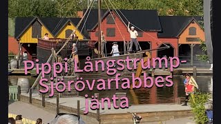 Pippi LångstrumpSjörövarFabbe 2023 pippi astridlindgren sverige [upl. by Lilah69]