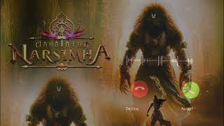 Mahavatar NarasimhA bgm Ringtone homblefilms ringtone viralvideo bgm trending subscribe god [upl. by Dyna]