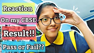 Reacting on my CBSE Result Class 11th  Pass or Fail  Result Reaction Pragati shreya [upl. by Rodi963]