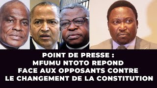 POINT DE PRESSEMFUMU NTOTOTOUS LES OPPOSANTS SONT DES LÂCHES [upl. by Emmet]