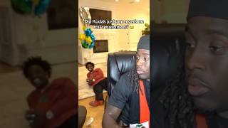 Kodak Black takes a glitch for the twitch w Kai Cenat 😅😂 memes funny jokes humor [upl. by Akined738]