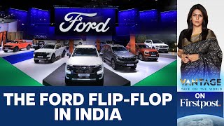 US Auto Giant Ford Returns to India Here’s Why  Vantage with Palki Sharma [upl. by Keverian983]