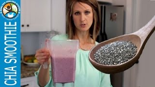 How To Use Chia Seeds in Smoothies [upl. by Ecila]