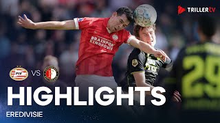 PSV  Feyenoord 22 Full Highlights  Eredivisie [upl. by Steen]