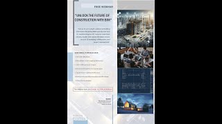 WebinarquotUnlock the Future of Construction with BIMBuilding Information Modelingquot [upl. by Nitsirt]