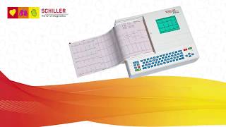 Schiller AT2 Plus  How to Perform an EKG EKG [upl. by Adaha]