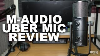 MAudio Uber Mic Review  Test [upl. by Atiuqam]