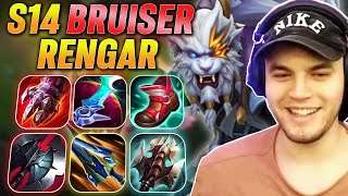 SEASON 14 BRUISER RENGAR BUILD IS LIVE PusiPuu [upl. by Larochelle]