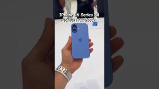 IPhone 16 Series  All Colors Unveiled 🌈  First Look amp Comparison [upl. by Yvonne675]