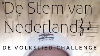 39  Volksliedchallenge schrijf een nieuw volkslied voor Nederland  quotDe Stemquot [upl. by Aihsilef]