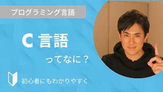 C言語とは？｜プログラミング言語のC言語の特徴などについて3分でわかりやすく解説します【プログラミング初心者向け】 [upl. by Harim346]