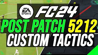 META 5212 POST PATCH CUSTOM TACTICS amp FORMATION GUIDE  EA FC 24 [upl. by Nylissej709]