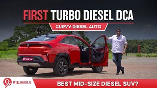 2024 Tata Curvv Diesel DCA Automatic Test Drive Review  Top Model Accomplished Plus [upl. by Santa]