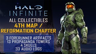 Halo Infinite Collectibles  4th Map Reformation chapter [upl. by Rabassa609]