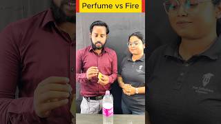 Perfume bottle Fire Experiment  experiment shorts rohitsirexperiment [upl. by Ladonna417]