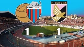 HD CataniaPalermo 11 Highlights Serie A G33 [upl. by Phira]