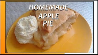 Homemade Apple Pie Recipe [upl. by Nirej]