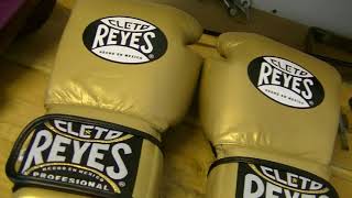 Cleto Reyes Gold Training Gloves [upl. by Akinit]