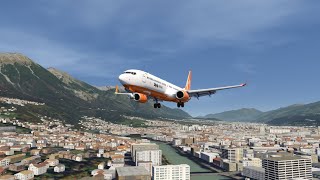 Approach and landing in Innsbruck  Aerofly FS Global [upl. by Teiluj371]