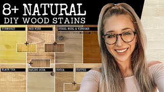 8 Natural Wood Stains You Need to Try at Home Right Now [upl. by Erbes]