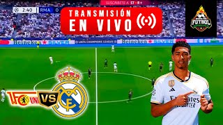 LO DIERON VUELTA  UNION BERLIN 2 vs 3 REAL MADRID EN VIVO 🔴Juega JUDE BELLINGHAM Champions League [upl. by Croom]