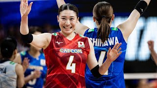 MAYU ISHIKAWA All points in VNL Finals  Volleyball Nations League 2024 [upl. by Gnouhk]