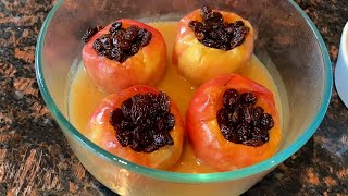 Microwave Baked Apples Recipe  No Added Sugar Naturally Sweet amp Healthy Tastes AMAZING [upl. by Nywles]