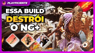 Black Myth Wukong a BUILD DESTRUIDORA com a ARMADURA do PEREGRINO quebra o NG [upl. by Atterg]