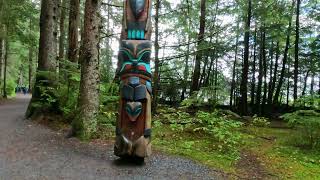 A walk in the forest of Sitka National Historical Park Alaska [upl. by Nalepka696]