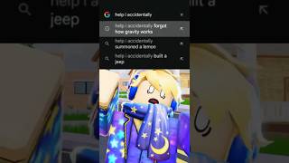 Roblox Gravity Wanderer roblox robloxanimation recommended potemer [upl. by Aissatsan]