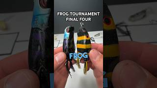 Frog Tournament FINAL 4 😦bassfishing shorts [upl. by Sekofski]