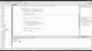 Advanced Java Multithreading Part 13  Callable and Future [upl. by Eelsew]