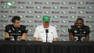 UND Football  Murray State Postgame  92824 [upl. by Eitac]