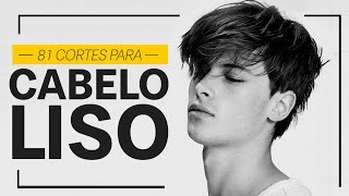 84 Cortes de Cabelo Liso Masculino para 2024 [upl. by Sabina]