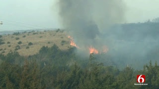 NW Oklahoma Wildfire [upl. by Nelleus]