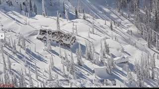 Remains of Sperry Chalet holding up [upl. by Gnoht]