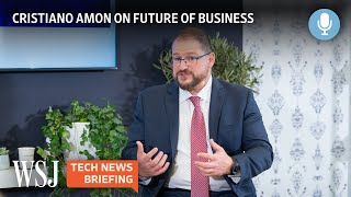 Qualcomm CEO AI and VR Are the Future of Business  WSJ Tech News Briefing [upl. by Sara-Ann340]