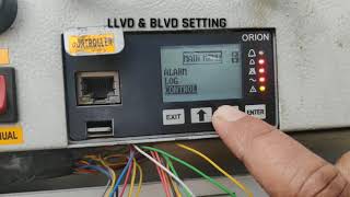 BLVD and LLVD Voltage setting  ipms delta orion controller 4000 w [upl. by Yremogtnom]