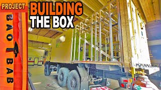 Expedition Truck Habitat Box DIY Build  Ep 5 [upl. by Aicilaana744]